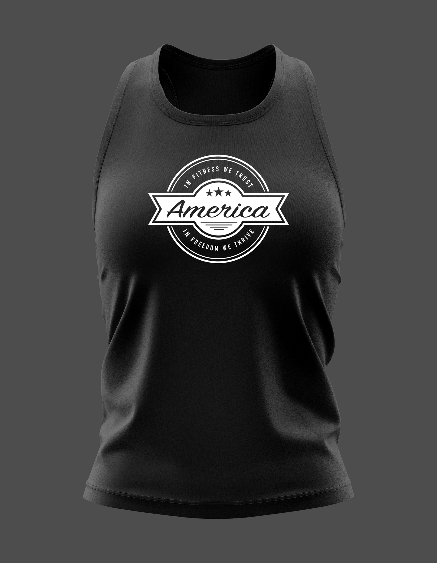 Freedom Fit - AMERICA - Women's Racerback Tank