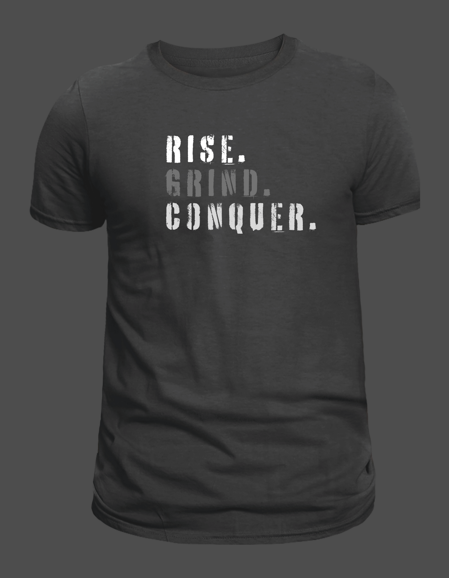 Freedom Fit - RISE. GRIND. CONQUER. - Men's Tee