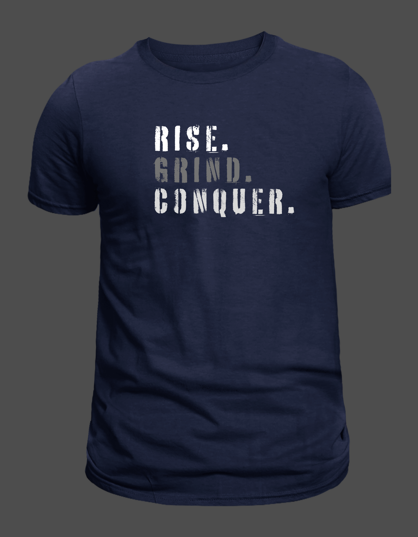 Freedom Fit - RISE. GRIND. CONQUER. - Men's Tee