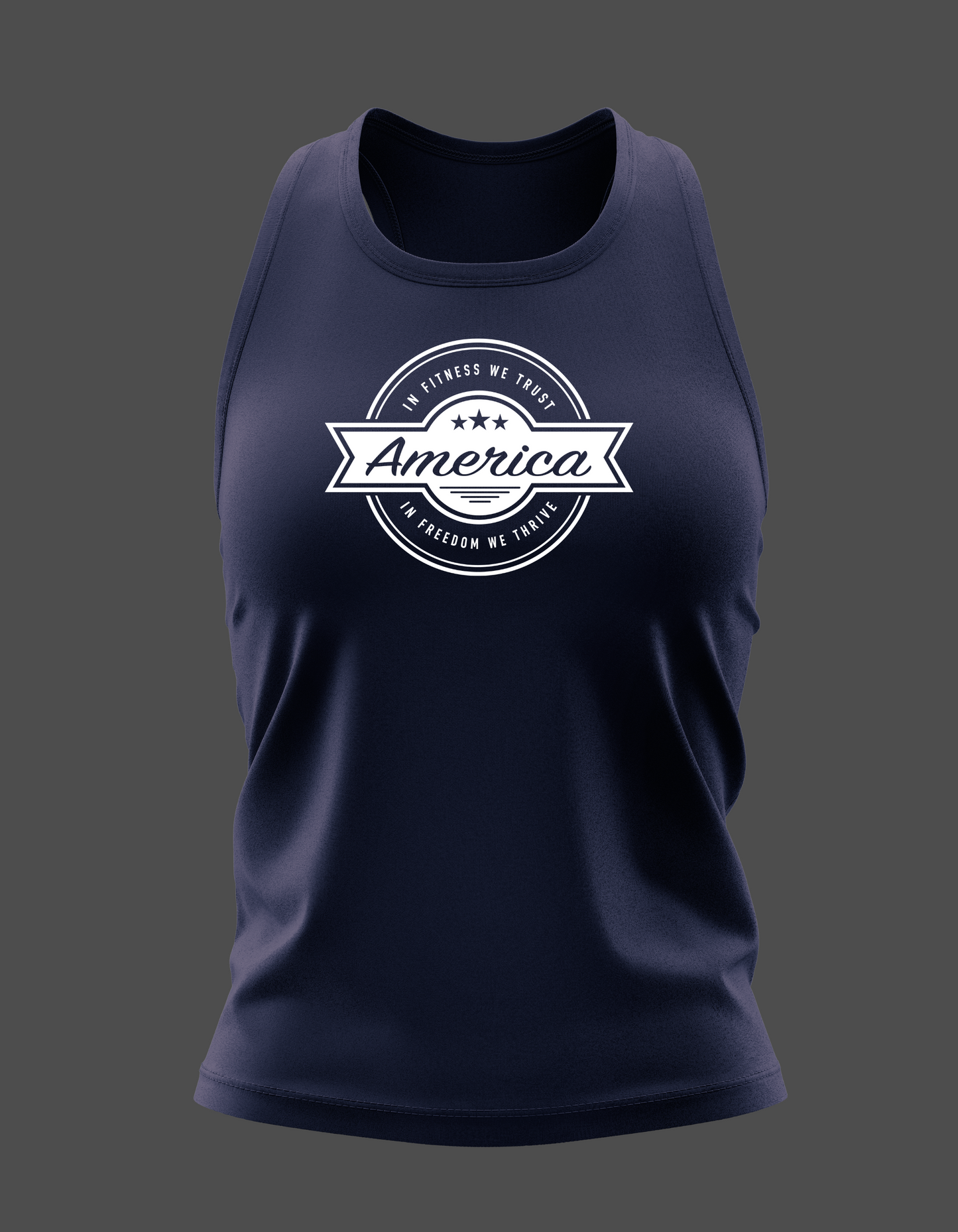 Freedom Fit - AMERICA - Women's Racerback Tank