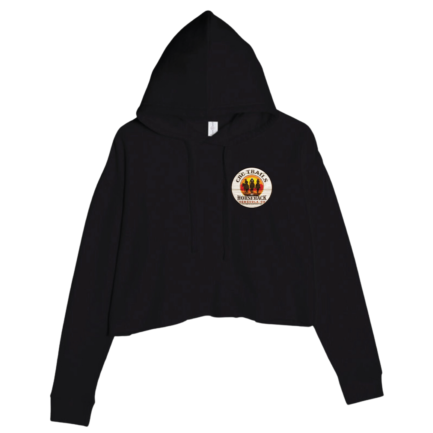 CRC Trails By Horseback - Cropped Hoodie