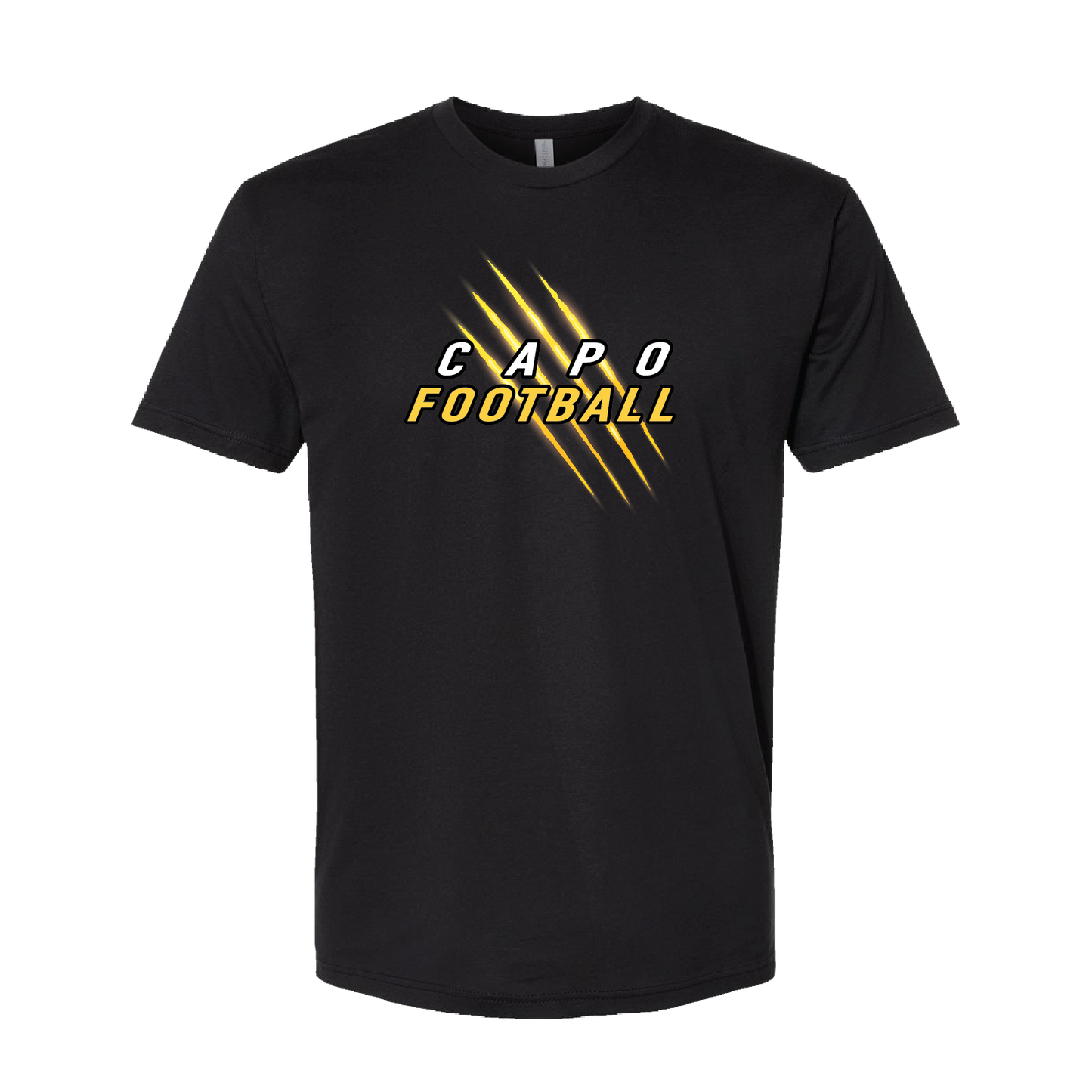 CAPO FOOTBALL - Cougar Claw - Men's Tee (with Personalized Jersey Back)