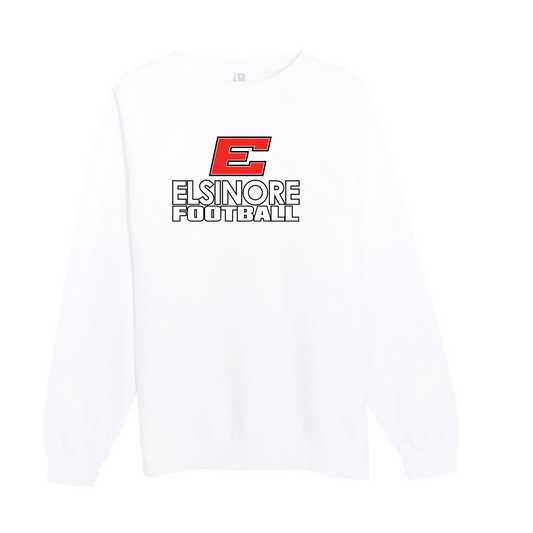 ELSINORE FOOTBALL - (Big E) - Crewneck Sweatshirt