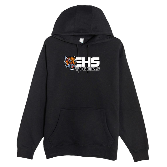 ELSINORE FOOTBALL - (EHS Tigers) - Pullover Hoodie