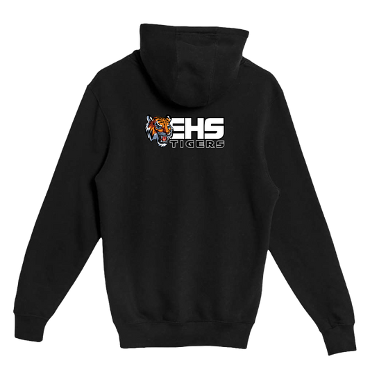 ELSINORE FOOTBALL - (EHS Tigers) Zip Up Hoodie (Adult Unisex)