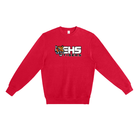 ELSINORE FOOTBALL - (EHS Tigers) - Crewneck Sweatshirt