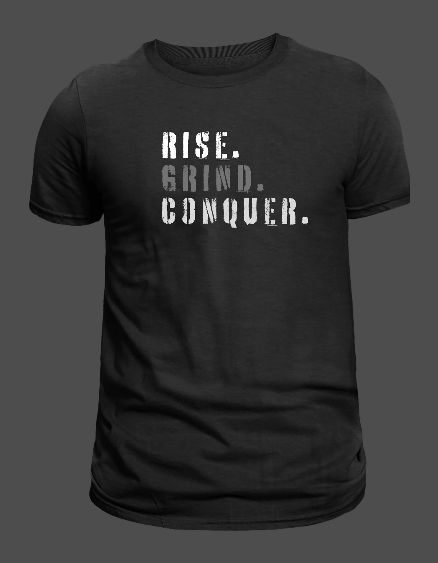 Freedom Fit - RISE. GRIND. CONQUER. - Men's Tee