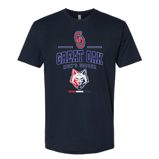 GREAT OAK H.S. MENS SOCCER - Unisex Tee