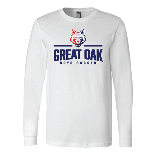 GREAT OAK H.S. BOYS SOCCER - Long Sleeve Tee (Unisex)