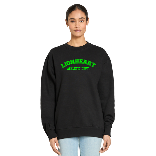 LIONHEART GYM - Athletics Dept. Crewneck Sweatshirt