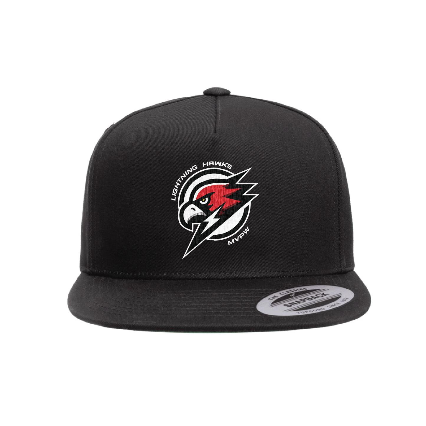 MVPW Lightning Hawks - Embroidered Logo Hat (Flat Bill)