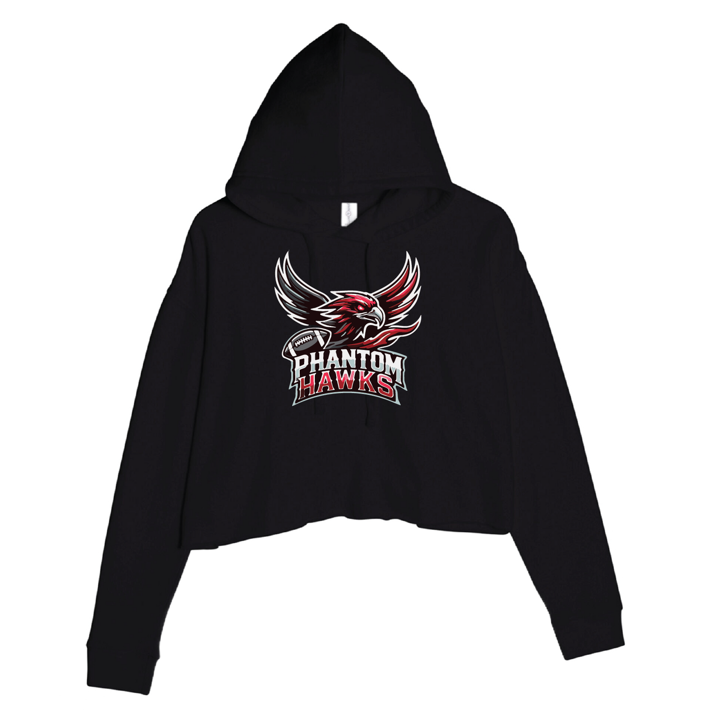MVPW Phantom Hawks - Women's Crop Hoodie