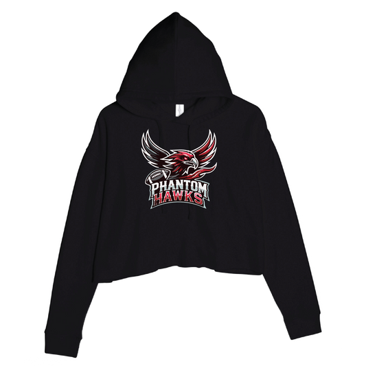 MVPW Phantom Hawks - Women's Crop Hoodie (with Personalized Jersey Back)