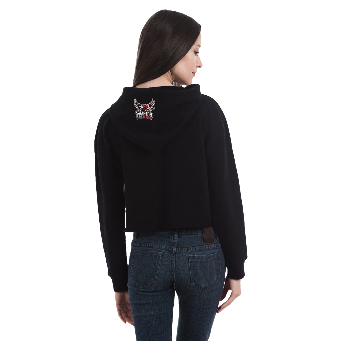 MVPW Phantom Hawks - Women's Crop Hoodie