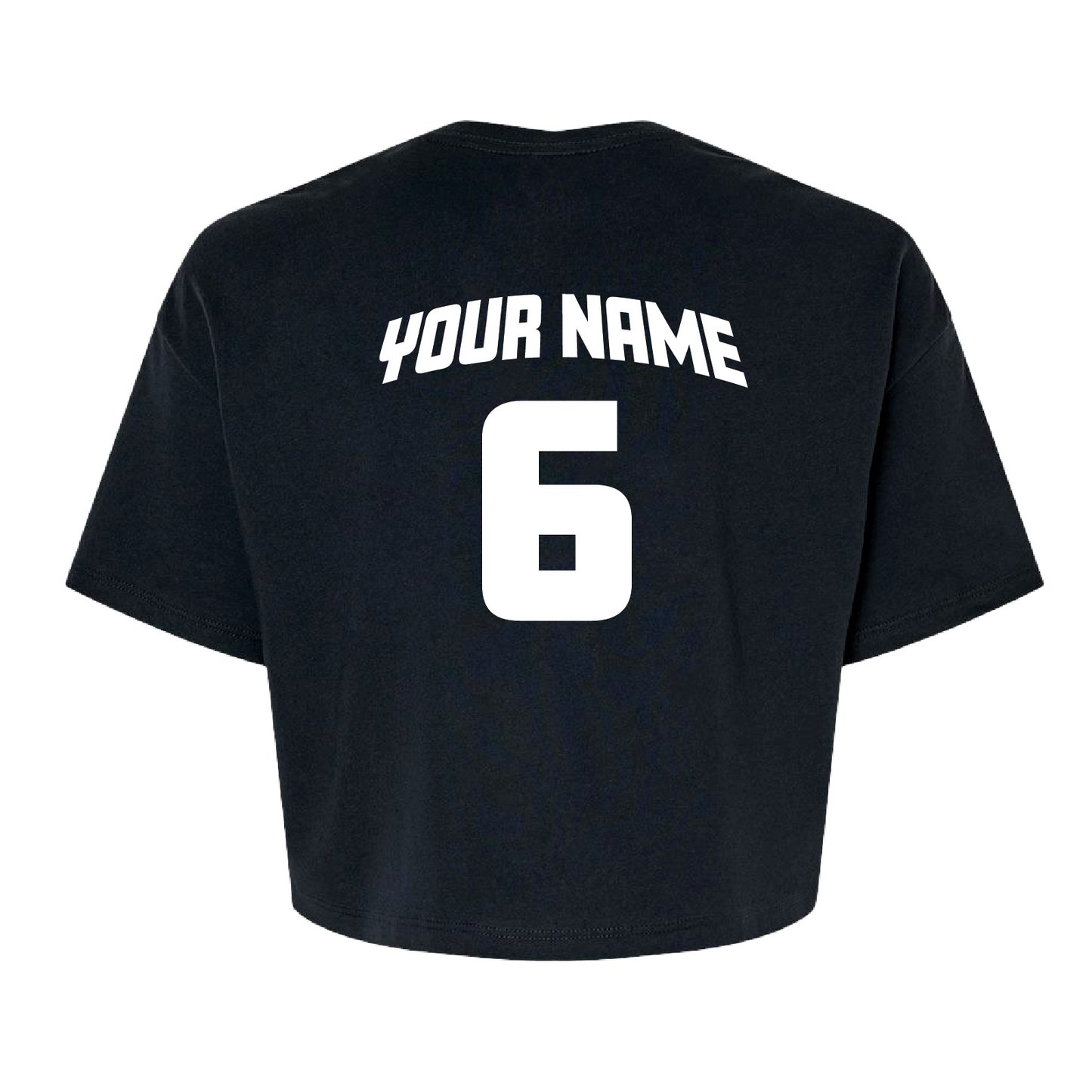MVPW Phantom Hawks - Women's Crop Tee (with Personalized Jersey Back)