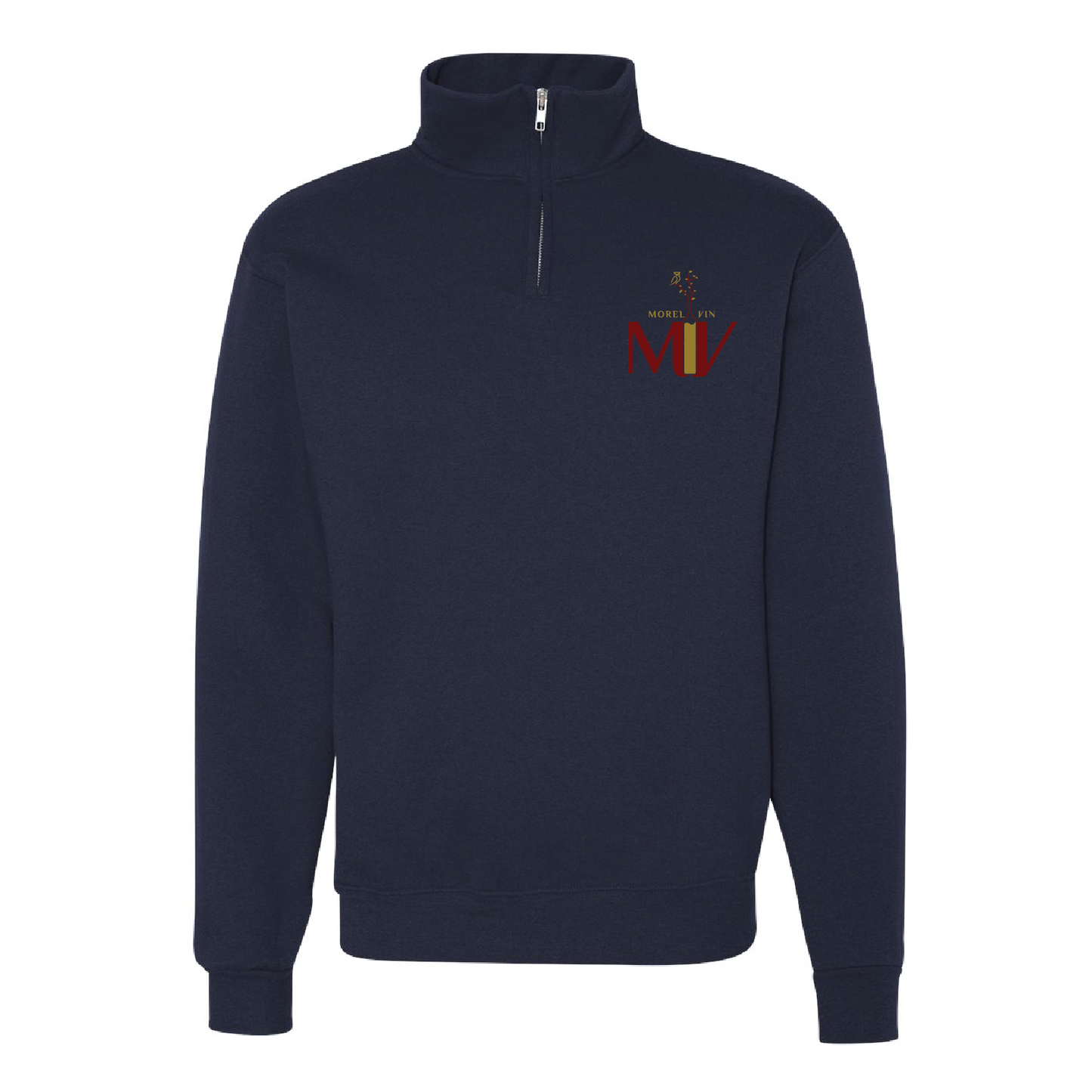 MOREL VIN WINERY - Quarter Zip Sweatshirt