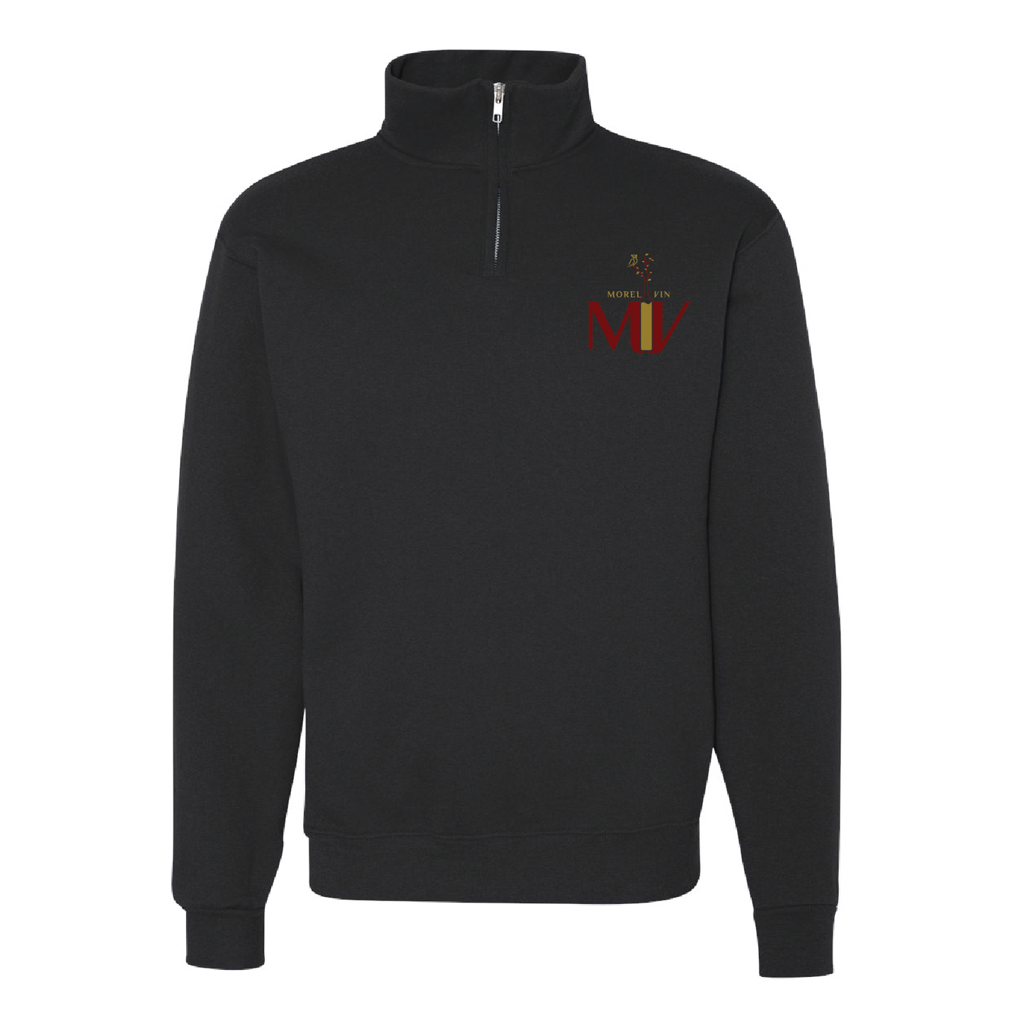 MOREL VIN WINERY - Quarter Zip Sweatshirt