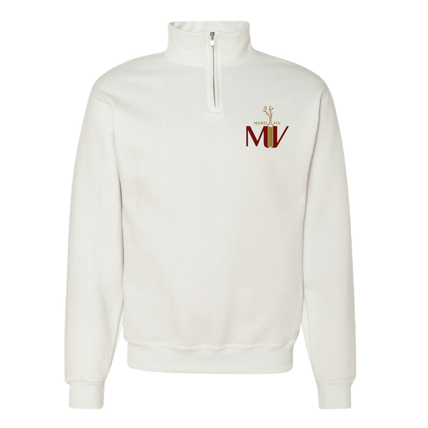 MOREL VIN WINERY - Quarter Zip Sweatshirt