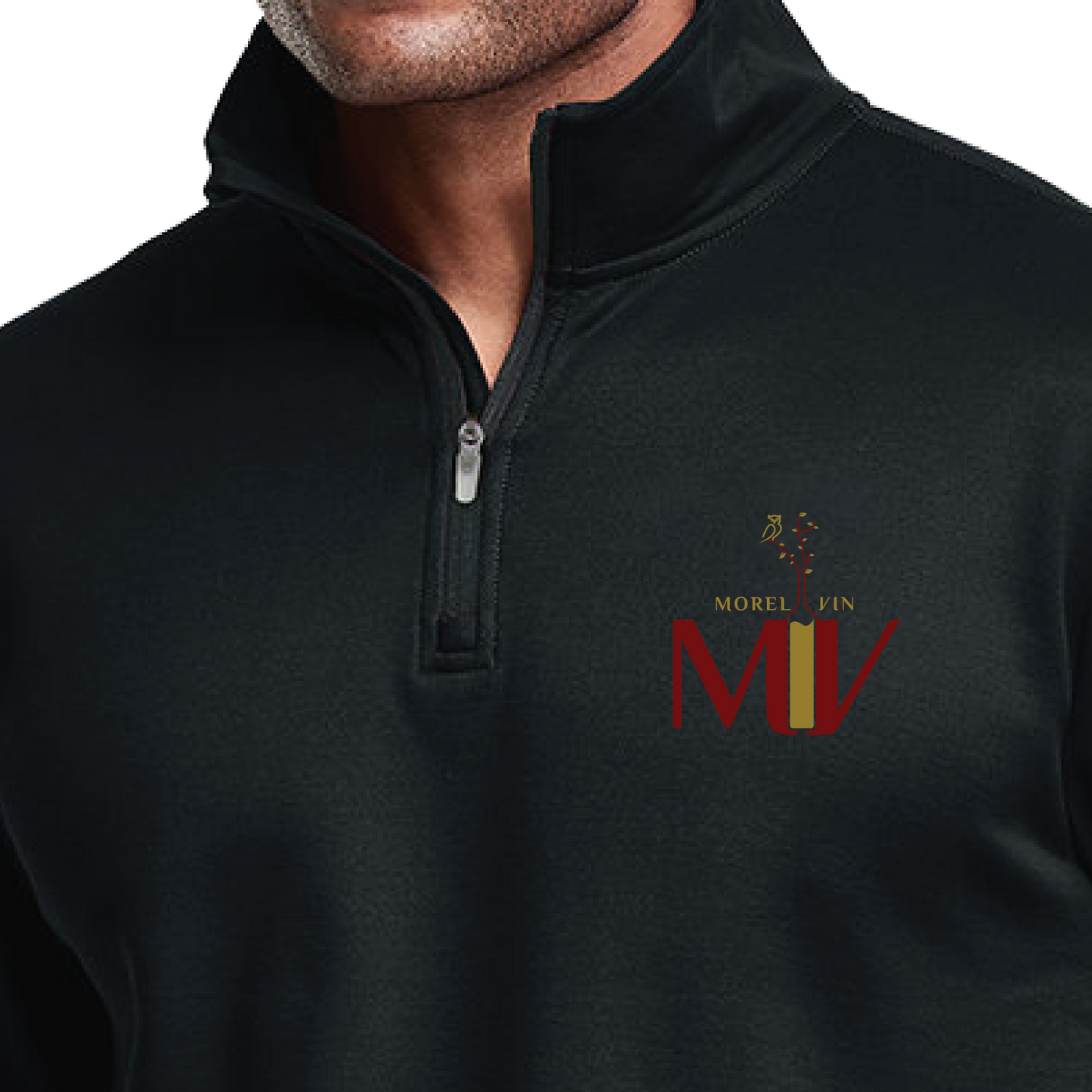 MOREL VIN WINERY - Quarter Zip Sweatshirt