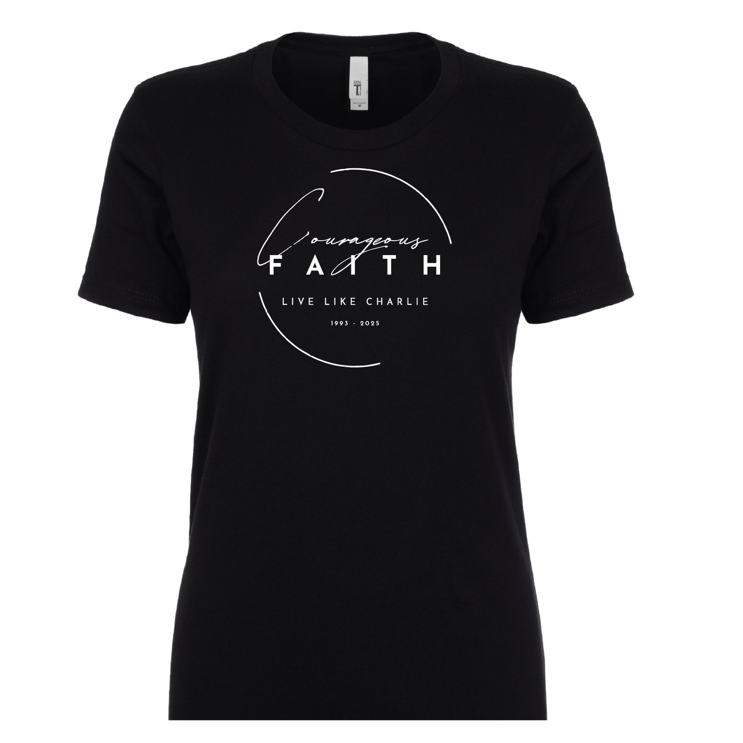 P4L - Courageous Faith - Women's Short Sleeve Tee