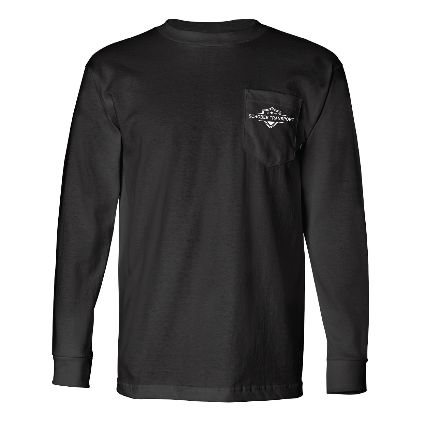 SCHOBER TRANSPORT - Long Sleeve Pocket Tee
