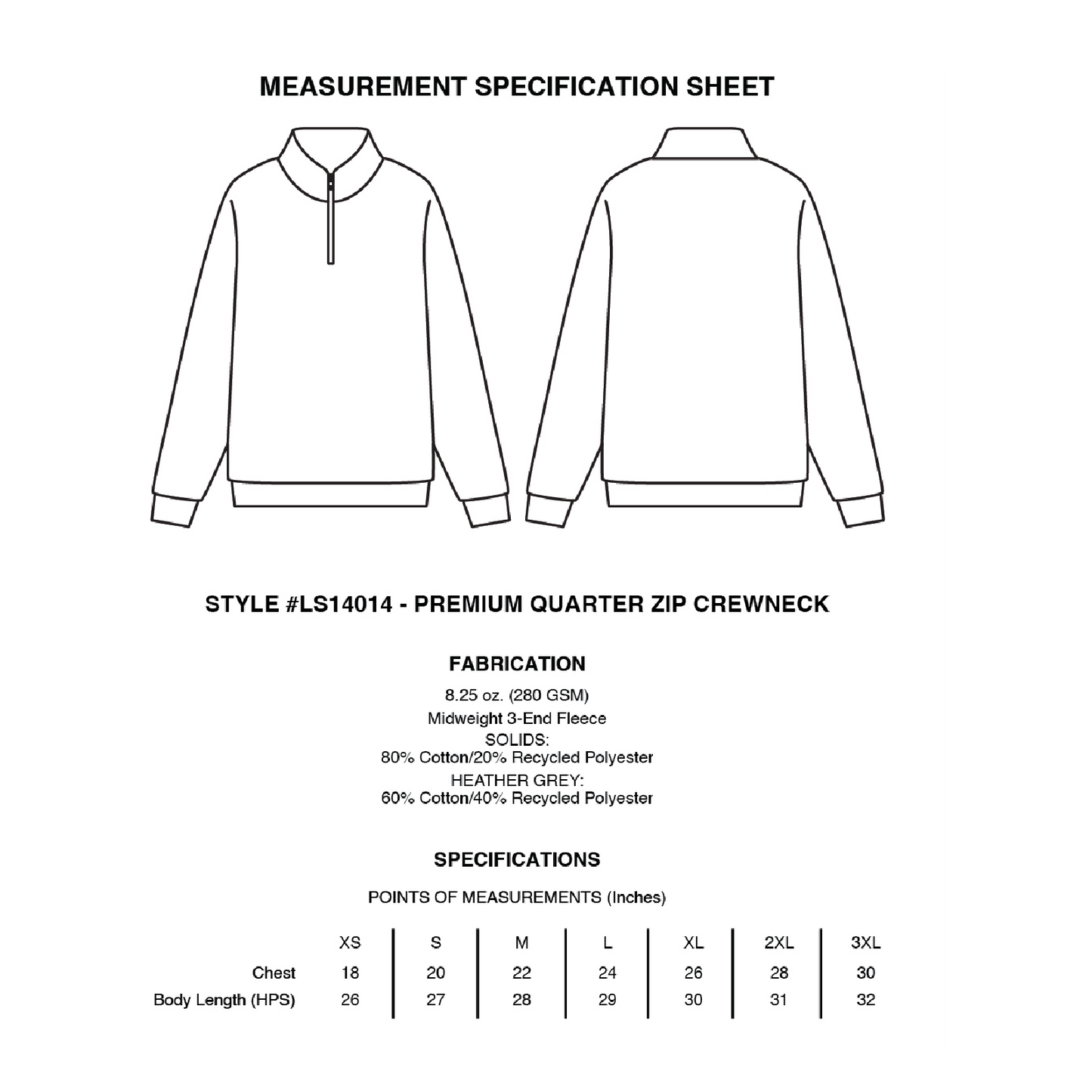 TVHS CROSS COUNTRY - Quarter Zip Sweatshirt