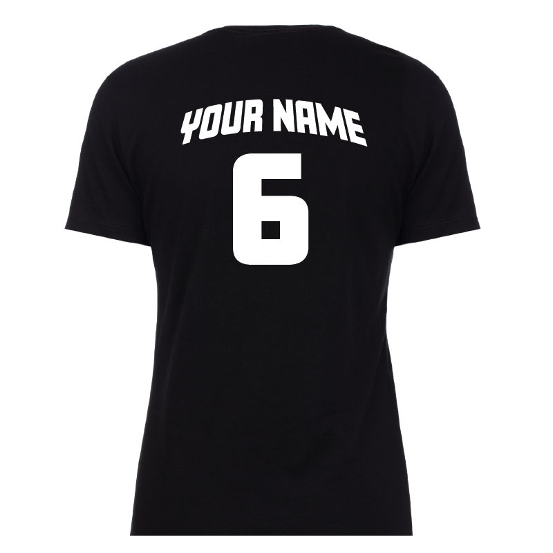 TVHS Volleyball - Women's Short Sleeve Tee (with Personalized Jersey Back)