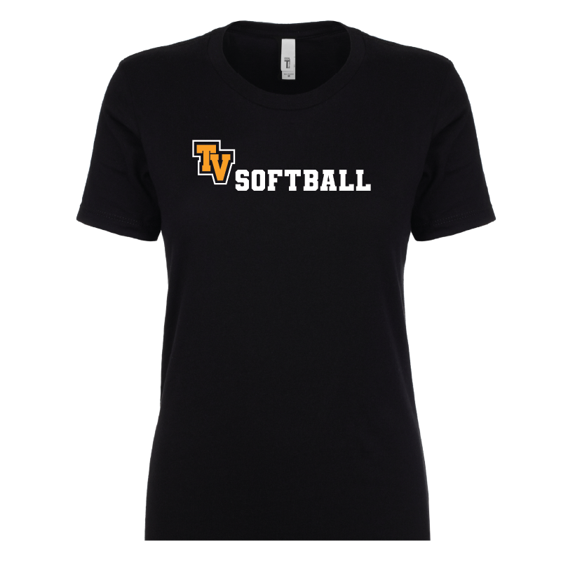 TVHS SOFTBALL (Gameplay) - Women's Short Sleeve Tee (with Personalized Jersey Back)