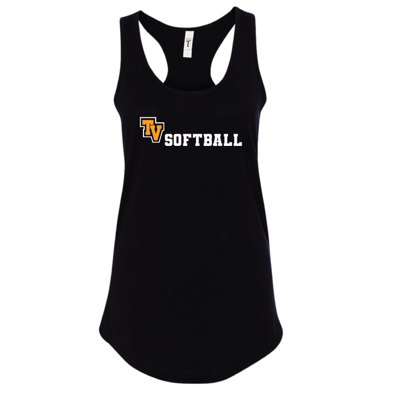 TVHS SOFTBALL (Gameplay) - Women's Racerback Tank