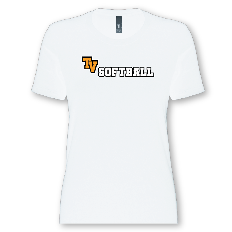 TVHS SOFTBALL (Gameplay) - Women's Short Sleeve Tee (with Personalized Jersey Back)