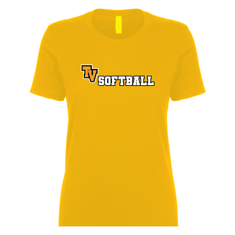 TVHS SOFTBALL (Gameplay) - Women's Short Sleeve Tee (with Personalized Jersey Back)