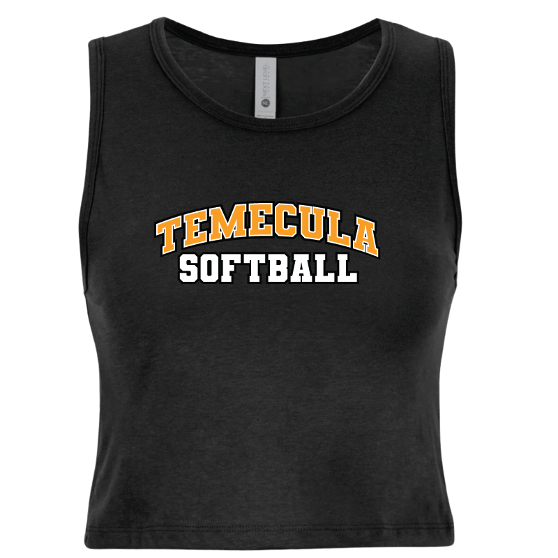 TVHS SOFTBALL (Fastpitch) - Women's Muscle Crop Tank