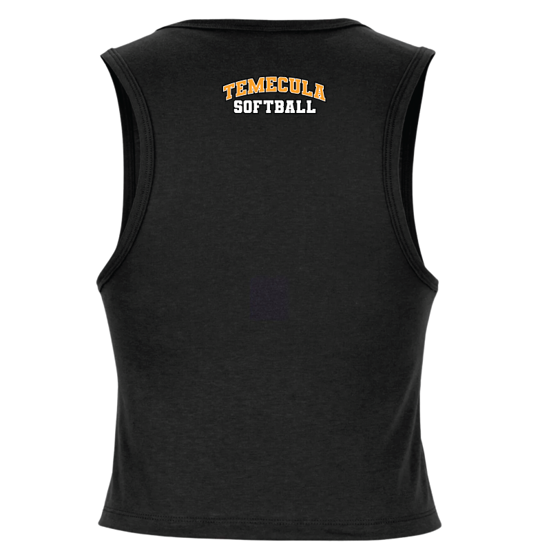 TVHS SOFTBALL (Fastpitch) - Women's Muscle Crop Tank