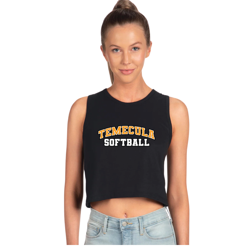 TVHS SOFTBALL (Fastpitch) - Women's Muscle Crop Tank