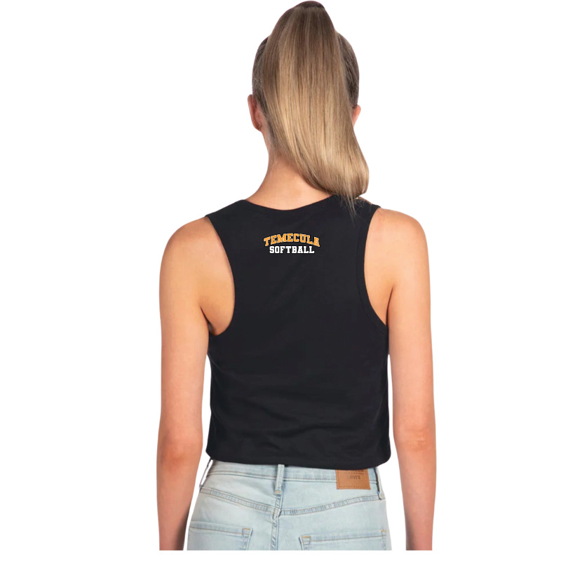 TVHS SOFTBALL (Fastpitch) - Women's Muscle Crop Tank