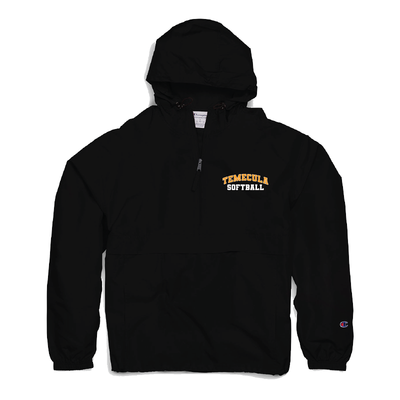 TVHS SOFTBALL (Fastpitch) - Quarter Zip Windbreaker Jacket