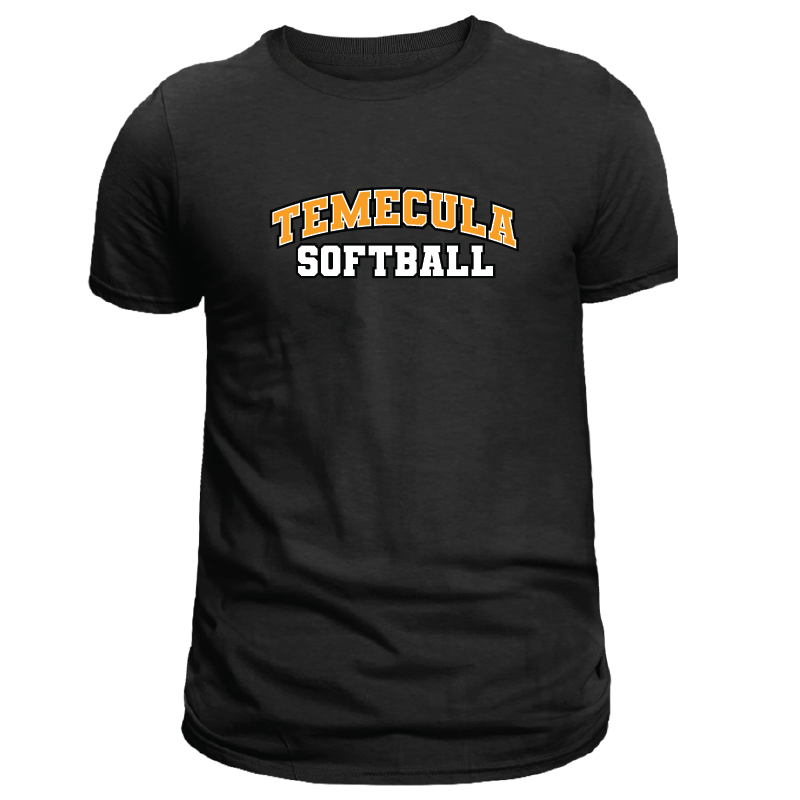TVHS SOFTBALL (Fastpitch) - Unisex Tee (with Personalized Jersey Back)