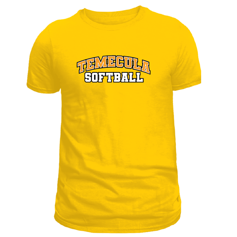 TVHS SOFTBALL (Fastpitch) - Unisex Tee (with Personalized Jersey Back)