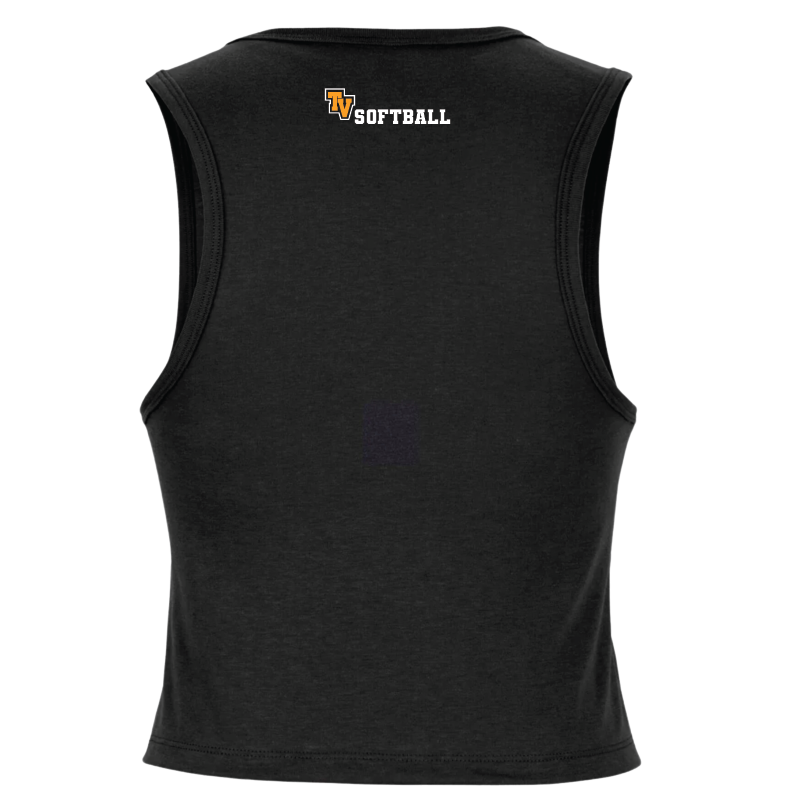 TVHS SOFTBALL (Gameplay) - Women's Muscle Crop Tank