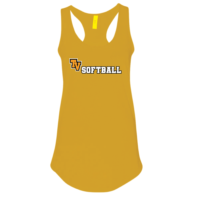 TVHS SOFTBALL (Gameplay) - Women's Racerback Tank