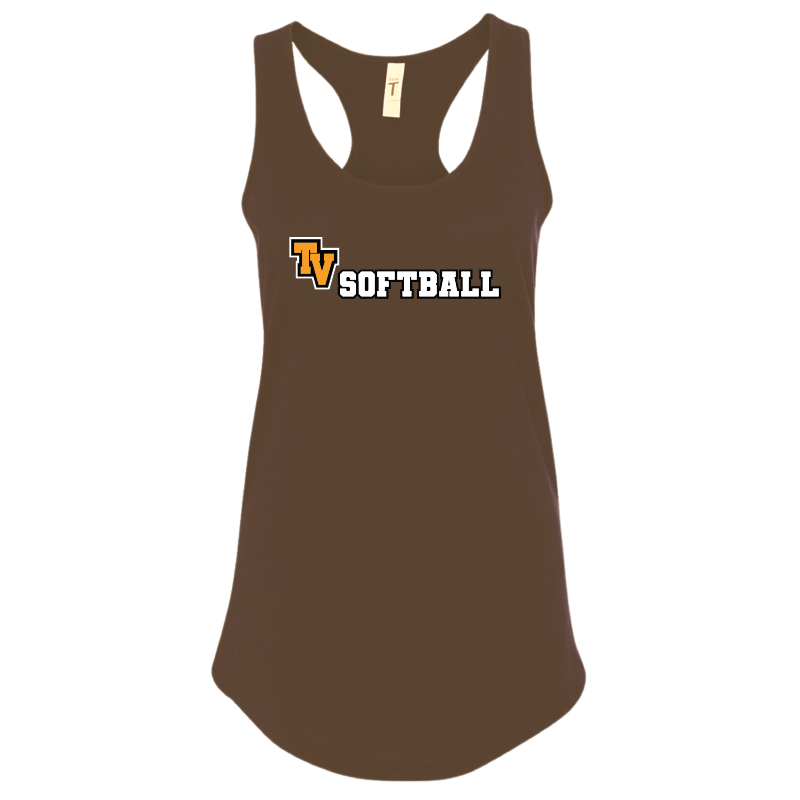 TVHS SOFTBALL (Gameplay) - Women's Racerback Tank