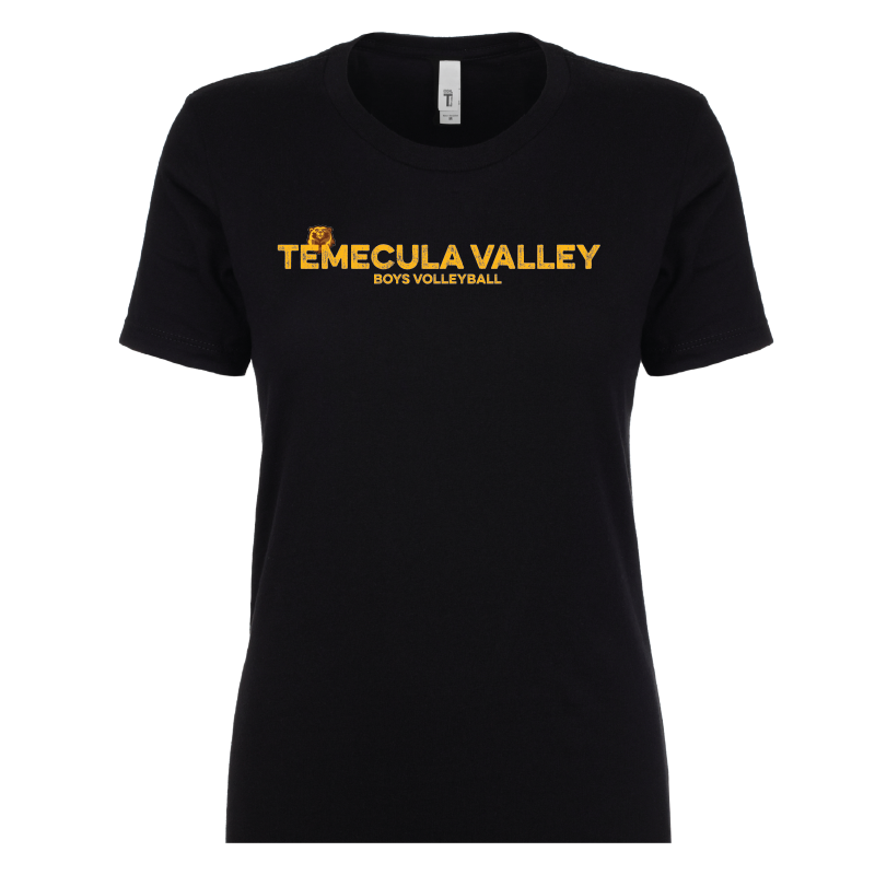 TVHS Volleyball - Women's Short Sleeve Tee (with Personalized Jersey Back)