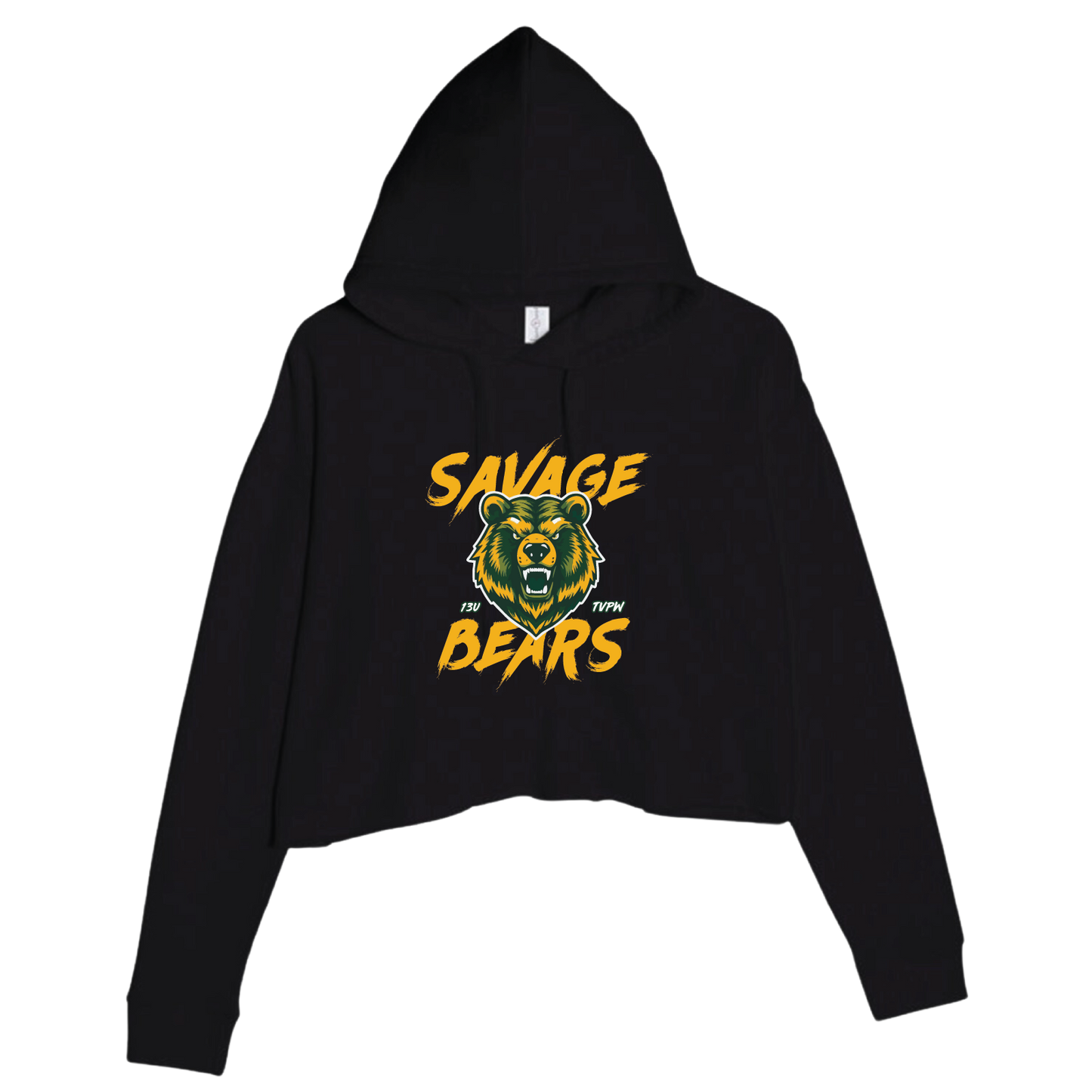 TVPW SAVAGE BEARS - Women's Crop Hoodie