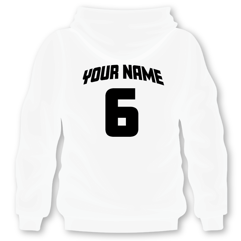TYB - Pullover Hoodie (with Personalized Jersey Back)