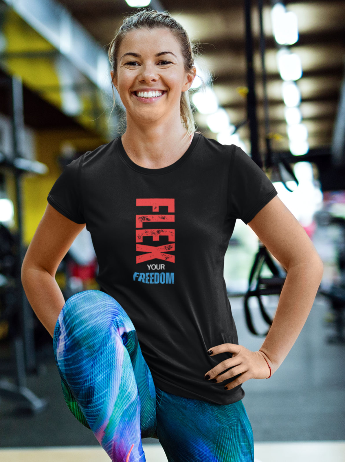 Freedom Fit - FLEX YOUR FREEDOM - Women's Tee