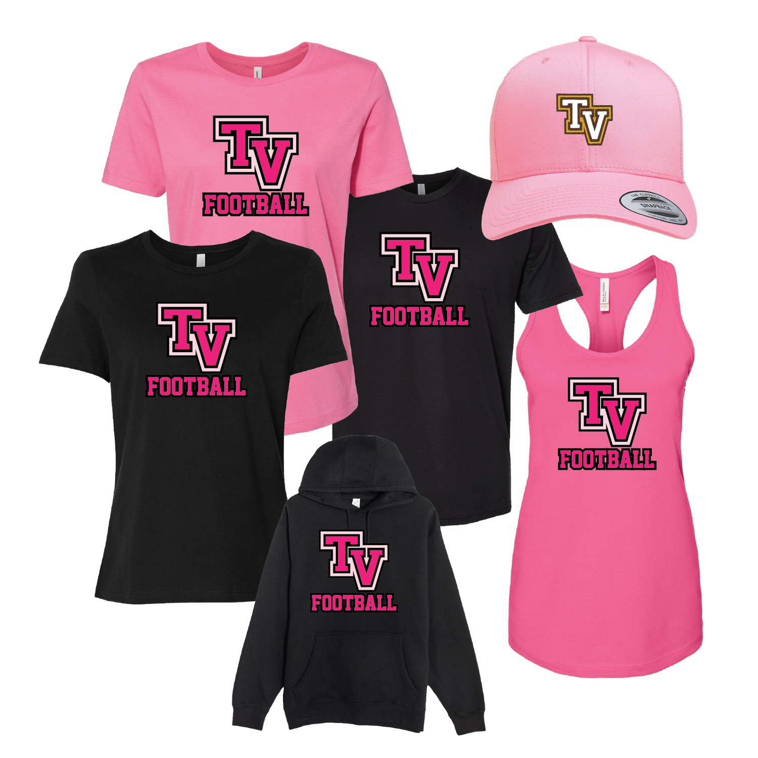 TVHS FOOTBALL (PINK COLLECTION)