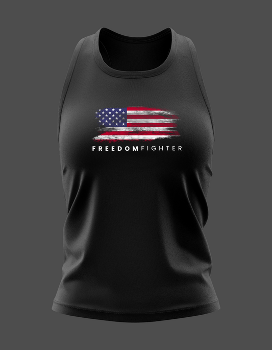 Freedom Fit - FREEDOM FIGHTER - Women's Racerback Tank