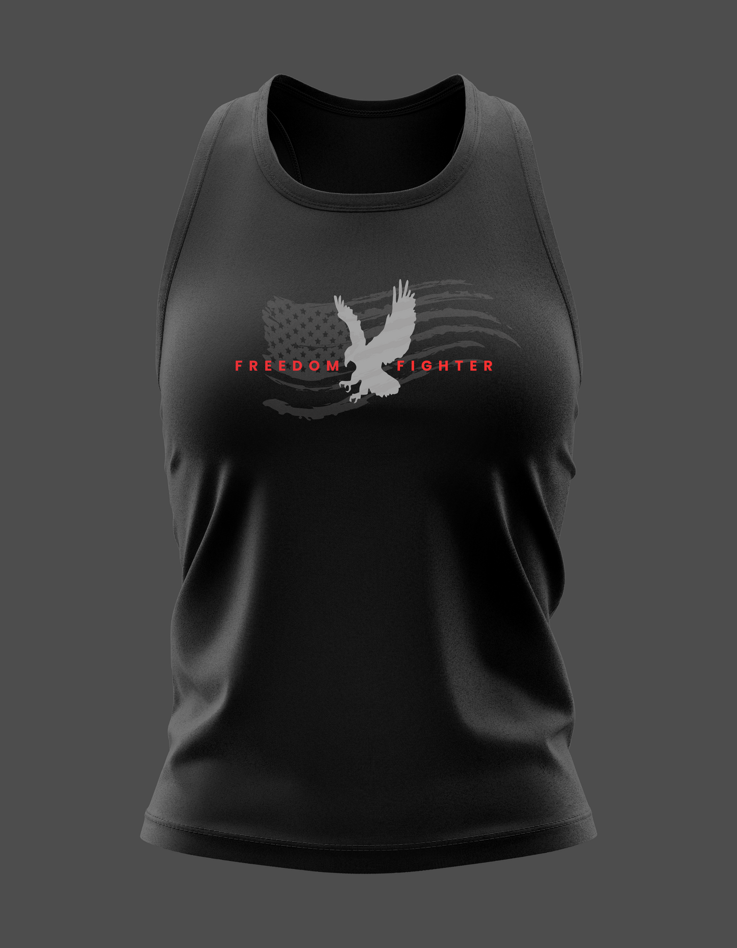 Freedom Fit - FREEDOM FIGHTER (EAGLE) - Women's Racerback Tank