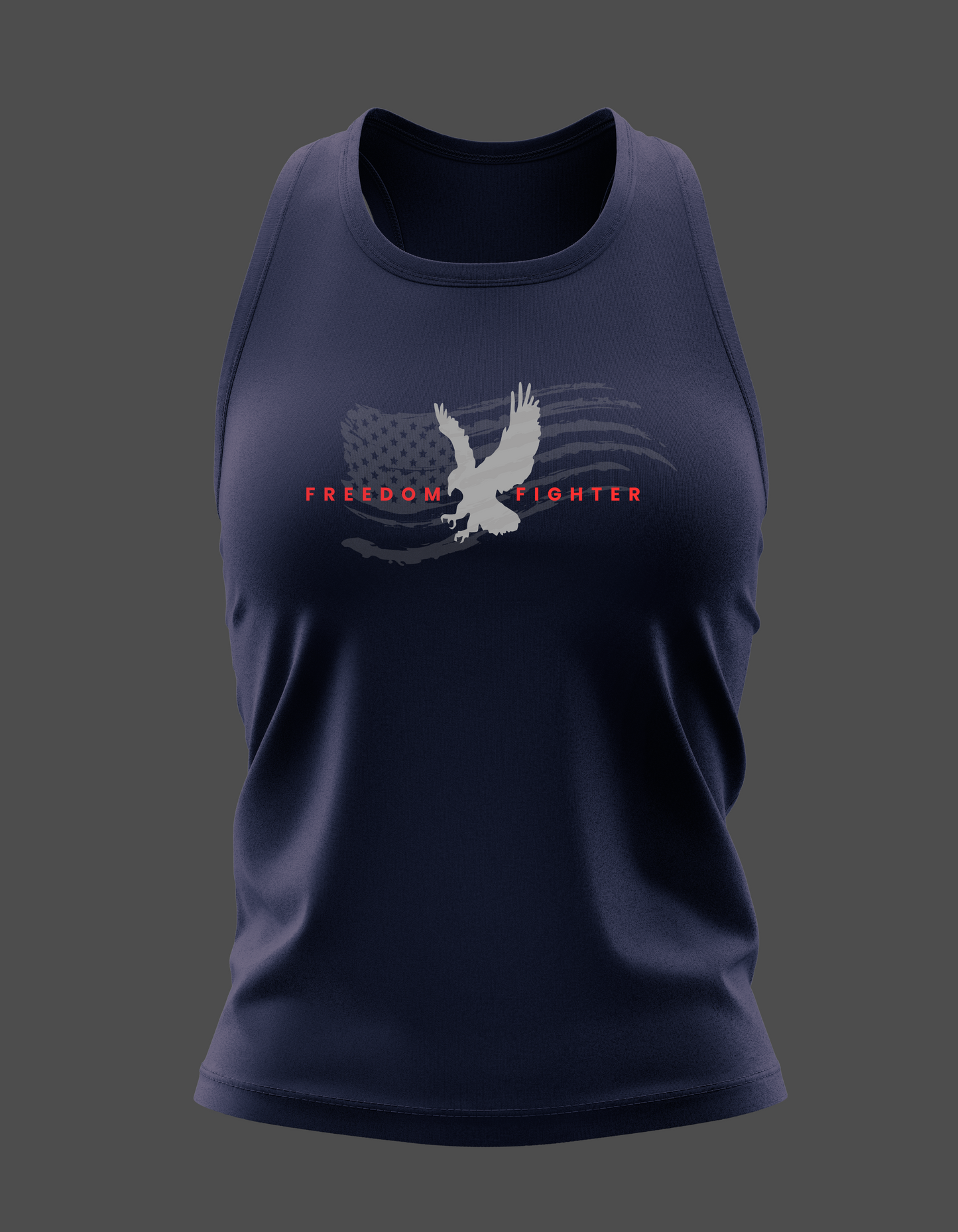 Freedom Fit - FREEDOM FIGHTER (EAGLE) - Women's Racerback Tank