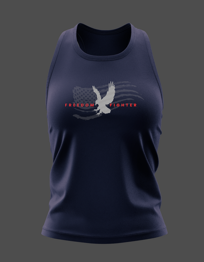 Freedom Fit - FREEDOM FIGHTER (EAGLE) - Women's Racerback Tank